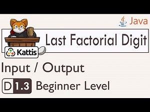 CP-1.001 Java Tutorial - Input/Output
