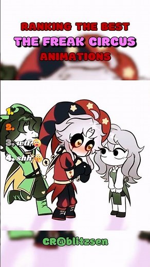 Ranking the best freak circus #thefreakcircus #freakcircus #tfc #jester #pierrot #art