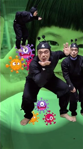 There are lots of germs!? 😱 Let's wash our hands♪ Handwashing song #shorts | Ano Shi-chan