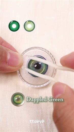 green colored contact lenses for blue eyes