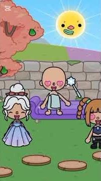 The magic fairy made beautiful every