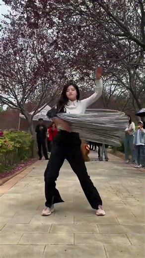 Unbelievable Spin Power #HulaHoop #Creativity #Shorts