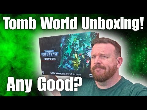 NEW Tomb World Kill Team Box UNBOXED! | Warhammer 40K First Look