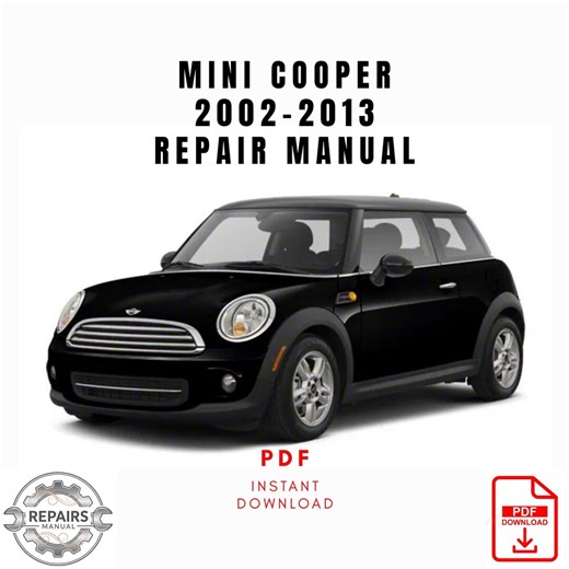 2002-2013 Mini Cooper Repair Manual, Workshop Service Manual, Instant PDF Download - Etsy