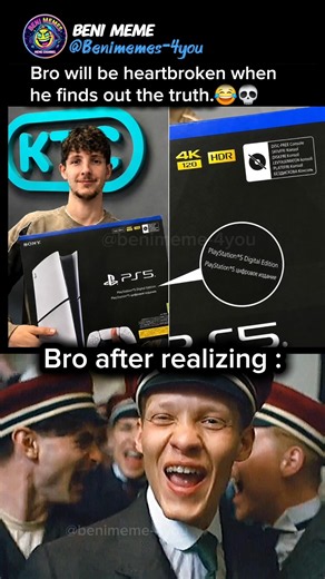 Bro Bought the Wrong PS5 😂 Digital vs Disc Edition #shorts