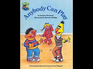 Sesame Street Book and Tape: Anybody Can Play