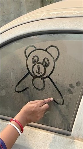 Draw a taddy using number 8 #art #shorts