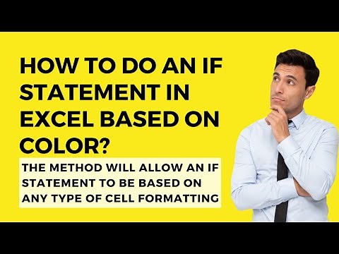 How To Do An If Statement In Excel Based On Color