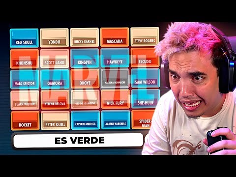 ARMAMOS UN CODENAMES DE MARVEL 🔠 Codenames | Kick Stream