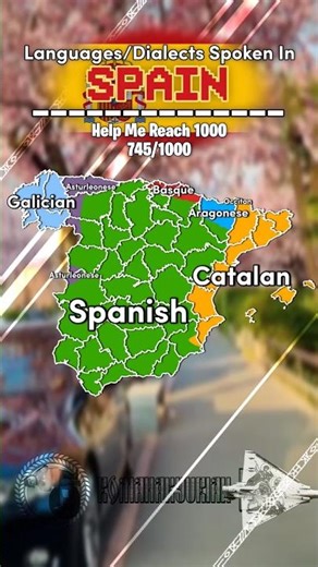 Languages/Dialects Spoken In Spain | #spain #languages #dialects #ethnicgroups #mapping #geography
