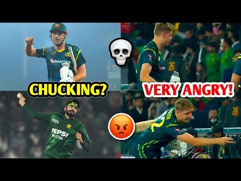 VERY ANGRY! Cameron Green CHUCKING Allegations on Pakistan's Usman Tariq? 😡| AUS vs PAK News