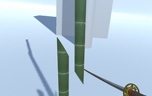 リッチな破壊系アセット「RayFire for Unity」で爆発させたり、VRで竹を刀で切る