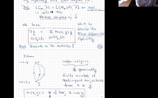 Morse Theory - Lecture 5