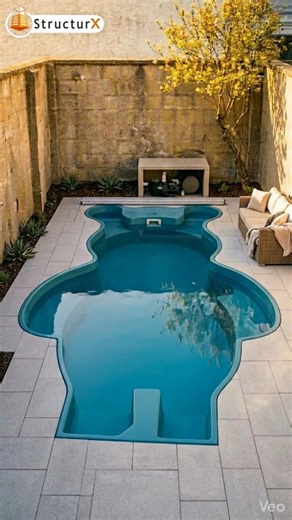 Cartoon Pooh Shaped Pool From Scratch — Full Backyard Transformation