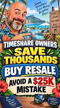 All Timeshare Owners Paid Way Too Much & Regret Not Learning about Resale Earlier! #shorts