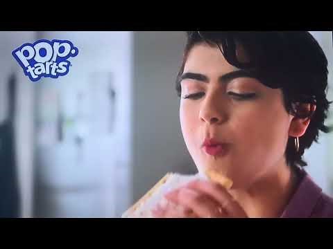 Pop Tarts NEW TV commercial with Amazon “ mustache girl “ is back, but shaved this time⁉️🤔