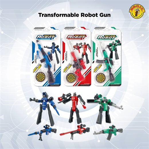 This is no ordinary transformer toy. It is a robot that can transform into a gun! Collect it all now at MR.DIY 8961287 : RM8.90 #MRDIY #AlwaysLowPrices #transformertoy | MR DIY