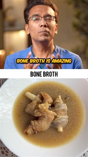 Dr. Pal’s Bone Broth Recipe for Gut Health #shorts #bonebroth #drpal #health