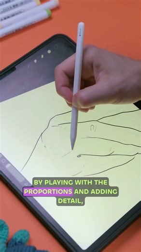 How to draw hands from imagination #artwod #arttips #arttutorial #artreel #1000hands