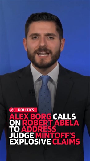 Nationalist Party and Opposition leader Alex Borg has said that Prime Minister Robert Abela must promptly respond to a series of explosive accusations made by judge Wenzu Mintoff, following a letter from the judge that was leaked to the media. “All that is developing in the last hours is totally unprecedented. For a presiding judge in our courts accuses a Prime Minister is shocking and shows which state the country is in at the moment,” said Borg. The letter, reportedly sent from Mintoff’s perso
