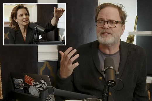 'The Office' star Rainn Wilson rips 'left-leaning' media during interview with MSNBC host, claims Biden coverage fostered mistrust