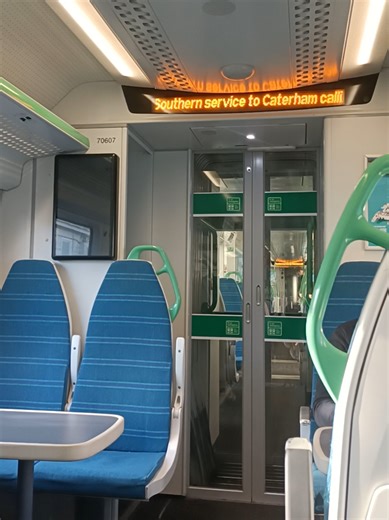 Southern Train Announcement at Whyteleafe