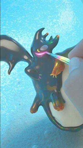Cute Dragon Pin Craft 🐲💚 | Simple DIY