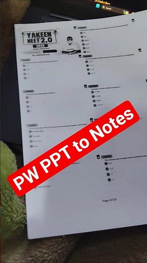 Pw notes print | how to print pw notes #pw #neetpreparation #pw_motivation #jee #neet #backlog