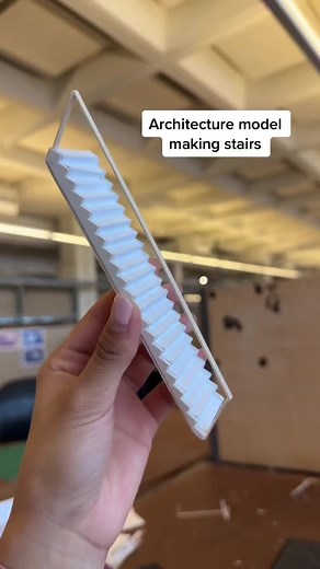Model Making Stairs: Architectural Escalator Project