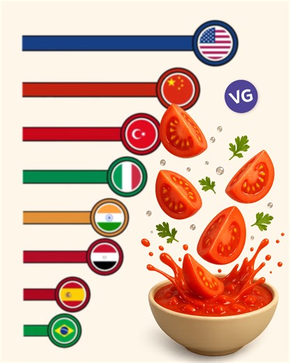 The Countries that Produce the Most Tomatoes in the World