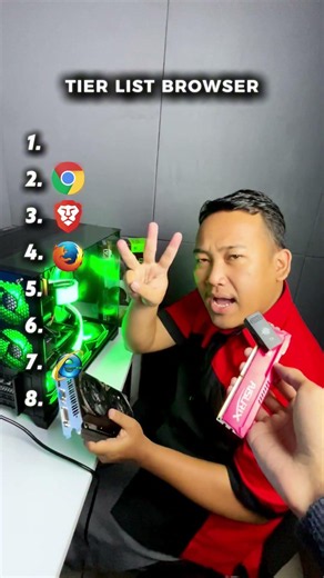 Ranking semua browser yang kalian pake!😱 #shotrs #browser #tierlist #ranking #browsing