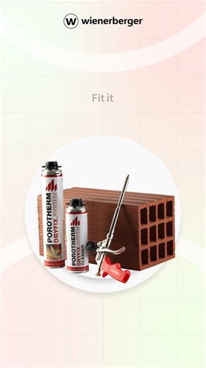 Wienerberger India on Instagram: "Porotherm Dryfix.System simplifies construction with a smarter, faster way to build. Just apply the innovative superglue, fit Porotherm Bricks, and you are done. By eliminating mortar sand, it keeps sites cleaner and reduces material handling, waste, and dependency on water. The system speeds up execution, saves valuable resources, and improves overall site efficiency without compromising strength or precision. With quicker installation and a neater workspace, P
