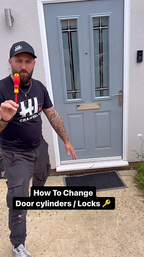 The Home Improvements Channel UK | How To Change A Door Cylinder 🔑 This Video is for demonstration purposes The original lock was install back #how #howto #homeimprovement... | Instagram