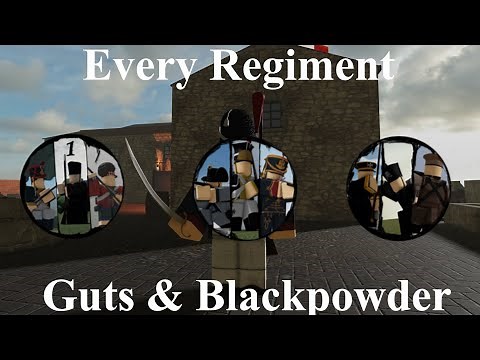 Every Current Regiment | Guts & Blackpowder