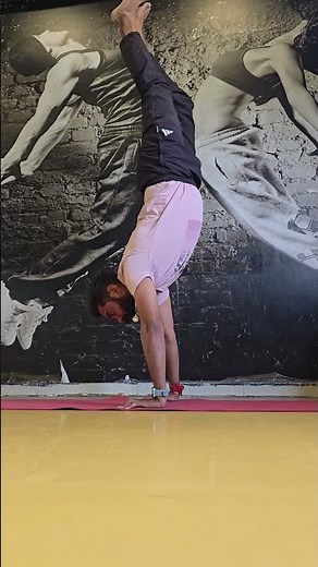 # yoga . How to Handstand: Yoga Techniques & Tips