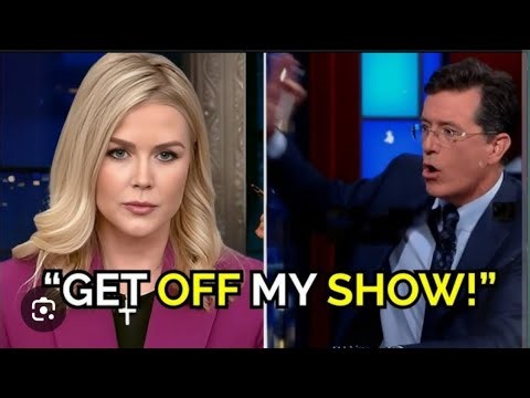 Karoline Leavitt Kicked Off Stephen Colbert's Show After Fiery Showdown!.