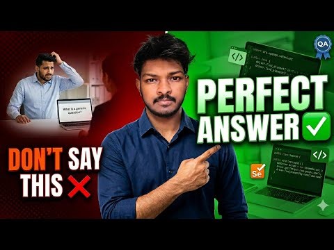 How to Explain Automation Framework in Interview (Selenium + Java) | Explain Automation Framework