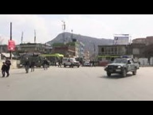 Injured treated in hospital after Kabul explosions