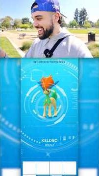 EPIC SHINY KELDEO CATCH IN POKÉMON GO!
