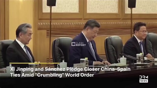 SHOCKING ALERT: Trump gets massive SHOCK from China, big victory for 🇪🇸 Pedro Sánchez 🇺🇸 Trump –– "We will cut all the trade ties with Spain because they didn't support me against Iran" *Exactly after 36 hours* 🇨🇳 Xi Jinping –– 🔥 "Spain is standing on the right side of the history, it is very reasonable county. China stands with Spain. We will work towards world peace and oppose the law of the jungle" Trump and Netanyahu will have heartburn seeing this 🤣FOLLOW ME, THE NEXT DROP WILL BE S