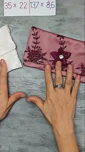 LACE FABRIC BAG - HOW TO MAKE, STEP BY STEP