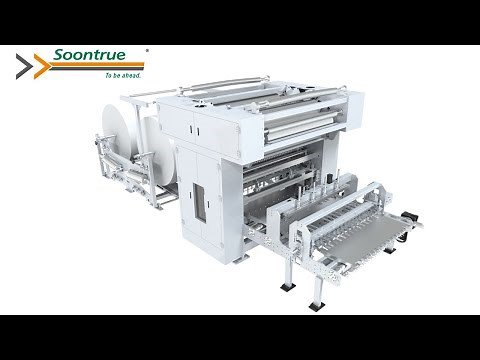 Automatic Facial Tissue Interfolder | Facial Tissue Folding Machine