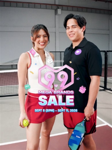 LEVEL 👏 UP 👏YOUR 👏 G​​AME! 👏 This #Lazada99, join @.khalilramos and @garcia.gabbi and level up with quality and trusted global brands! 🌎 Get up to ₱3,000 off vouchers, and up to 90% off LazFlash deals. Sale starts Sept. 8 (8PM)-Sept. 11. Add to cart now! Click the link in our bio. #LazadaPH