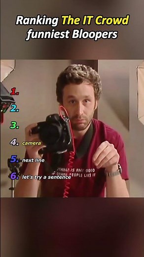 The IT Crowd funniest Bloopers#celebrity #fyp #blooper #itcrowd #usa