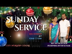 LIVE | SUNDAY SERVICE | 07.12.2025 | DECEMBER 07 | 9 AM | LIGHT OF JESUS MINISTRY