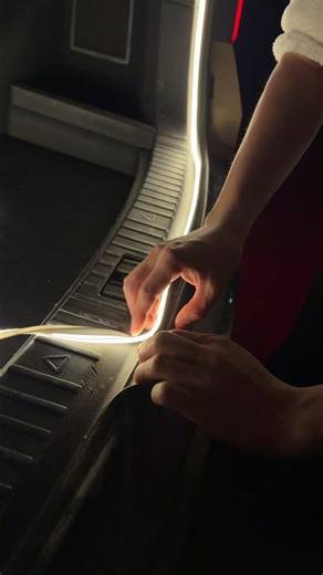 Your trunk will never look the same #trunklights #cartrunkledlight #ledlights #carmods #ledstriplights