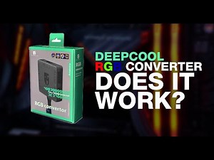 Deepcool RGB converter - The solution for your ARGB sync problem