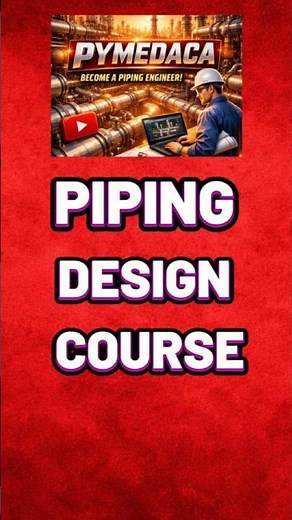 Piping Design Courses #pipingdesign #oilandgas #career