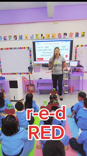 162K views · 1.5K reactions | The Red Song R-E-D red, I can spell red! R-E-D red, I can spell red! Firetrucks are red. Stop signs are red, too. R-E-D r-e-d #TheRedSong #Kindergarten #kindergartenteacher #KindergartenMatatag | Teacher Carla | Facebook