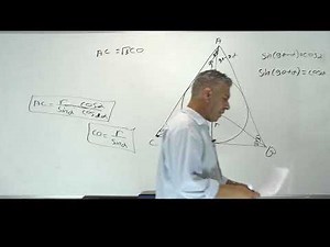 🎓 פתרון בגרות 571 קיץ 2025 מועד א שאלה 5-טריגונומטריה עם מעגל.